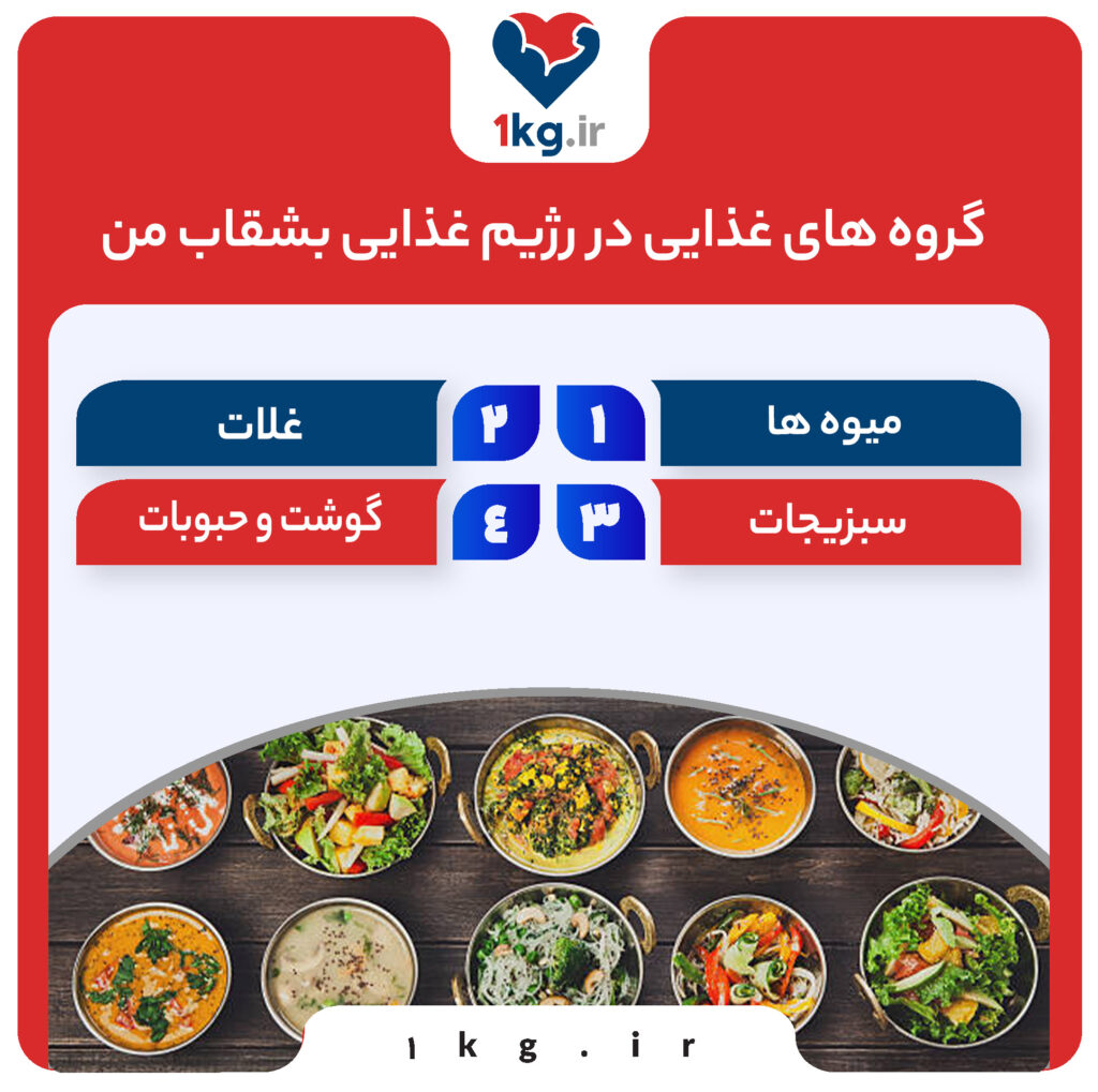 رژیم غذایی بشقاب من، انتخاب رژیم برای سبک زندگی!