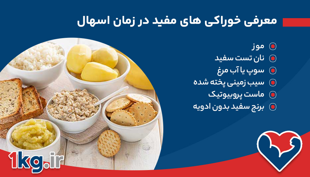 معرفی خوراکی های مفید در زمان اسهال، خداحافظی با اسهال با این خوارکی ها!