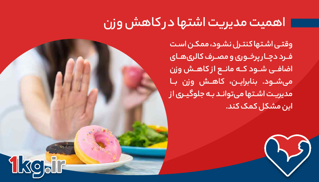 کاهش وزن با مدیریت اشتها بسیار ساده است!