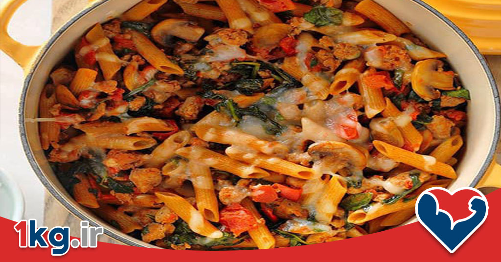 دستور پخت پاستای سبزیجات: یک گزینه سالم و خوشمزه برای ناهار یا شام