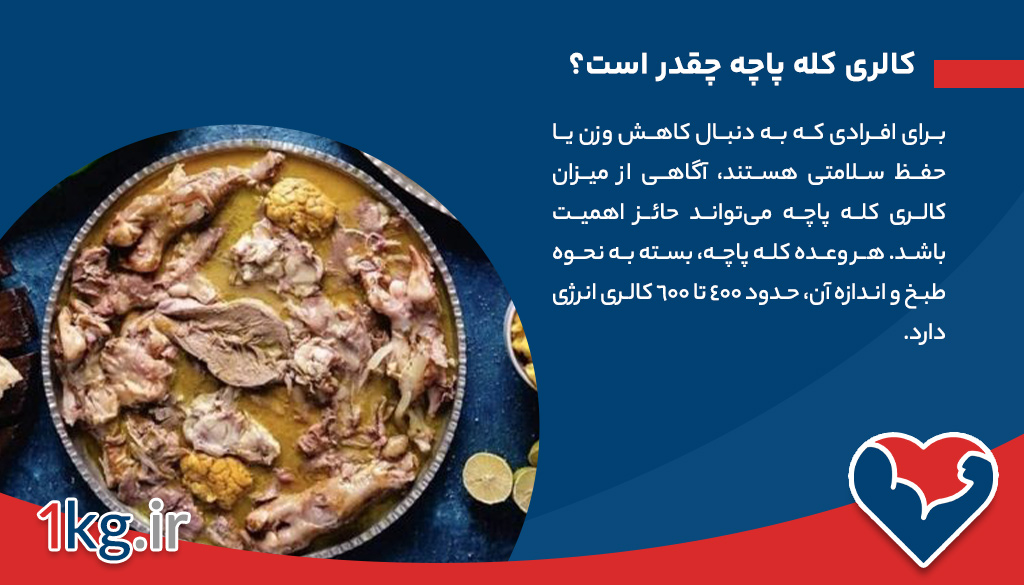 کالری کله پاچه: بررسی ارزش غذایی و فواید آن