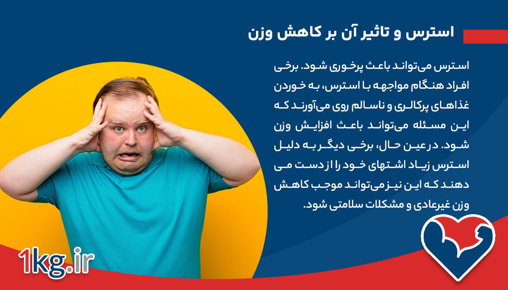 کاهش وزن با کنترل استرس: چگونه استرس میتواند بر فرآیند کاهش وزن تاثیر بگذارد 26 کاهش وزن با کنترل استرس: چگونه استرس میتواند بر فرآیند کاهش وزن تاثیر بگذارد