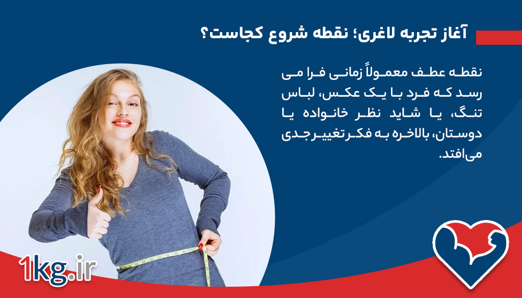 آغاز تجربه لاغری؛ نقطه شروع کجاست؟