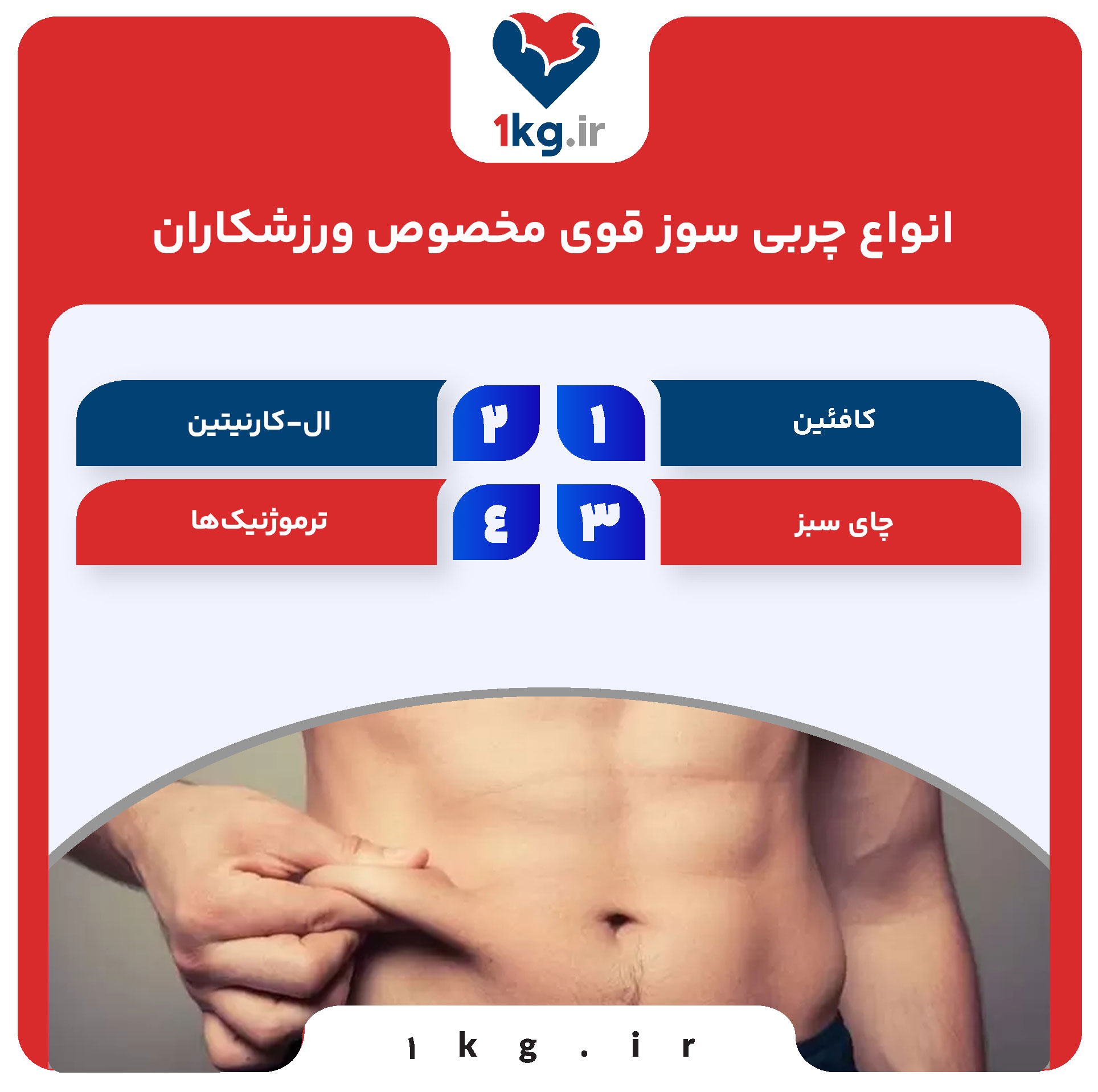 انواع چربی سوز قوی مخصوص ورزشکاران