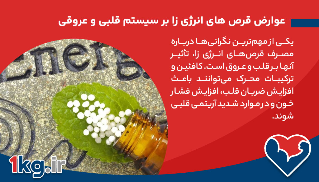 عوارض قرص های انرژی زا: نکاتی که باید بدانید 27 عوارض قرص های انرژی زا بر سیستم قلبی و عروقی