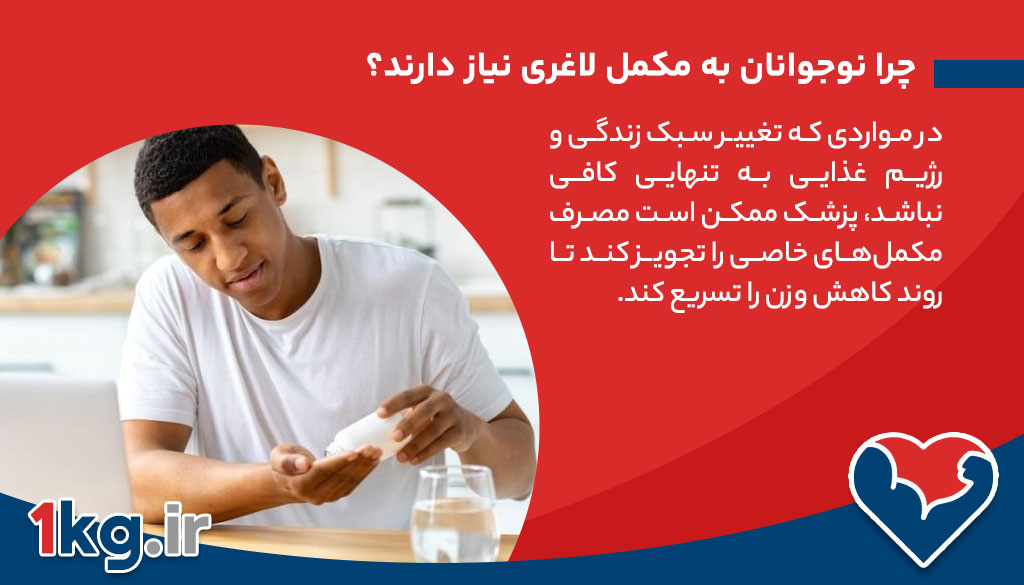 چرا نوجوانان به مکمل لاغری نیاز دارند؟