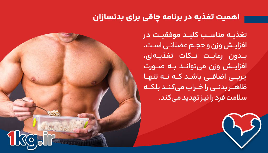 برنامه چاقی برای بدنسازان+0تا100 مواردی که باید بدانید 26 اهمیت تغذیه در برنامه چاقی برای بدنسازان
