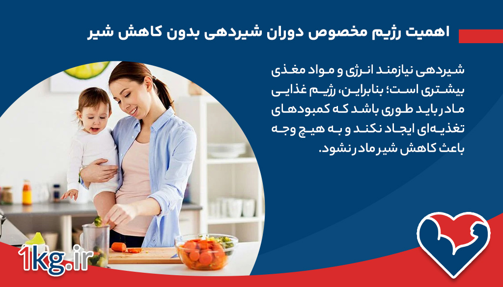 رژیم مخصوص دوران شیردهی بدون کاهش شیر: راهنمای جامع برای مادران شیرده 26 اهمیت رژیم مخصوص دوران شیردهی بدون کاهش شیر