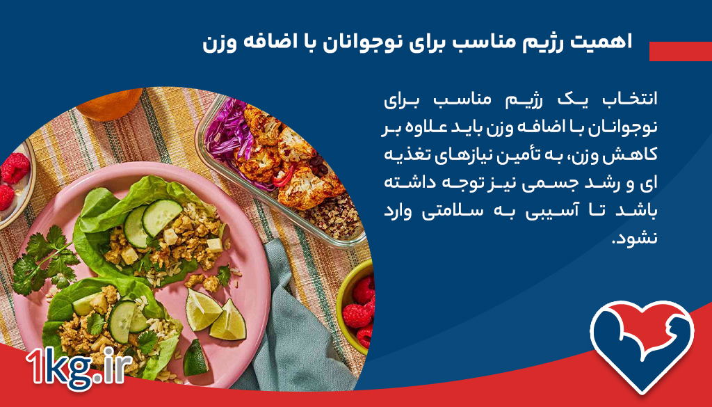 رژیم مناسب برای نوجوانان با اضافه وزن: راهنمایی کامل برای سلامت و رشد صحیح 26 اهمیت رژیم مناسب برای نوجوانان با اضافه وزن