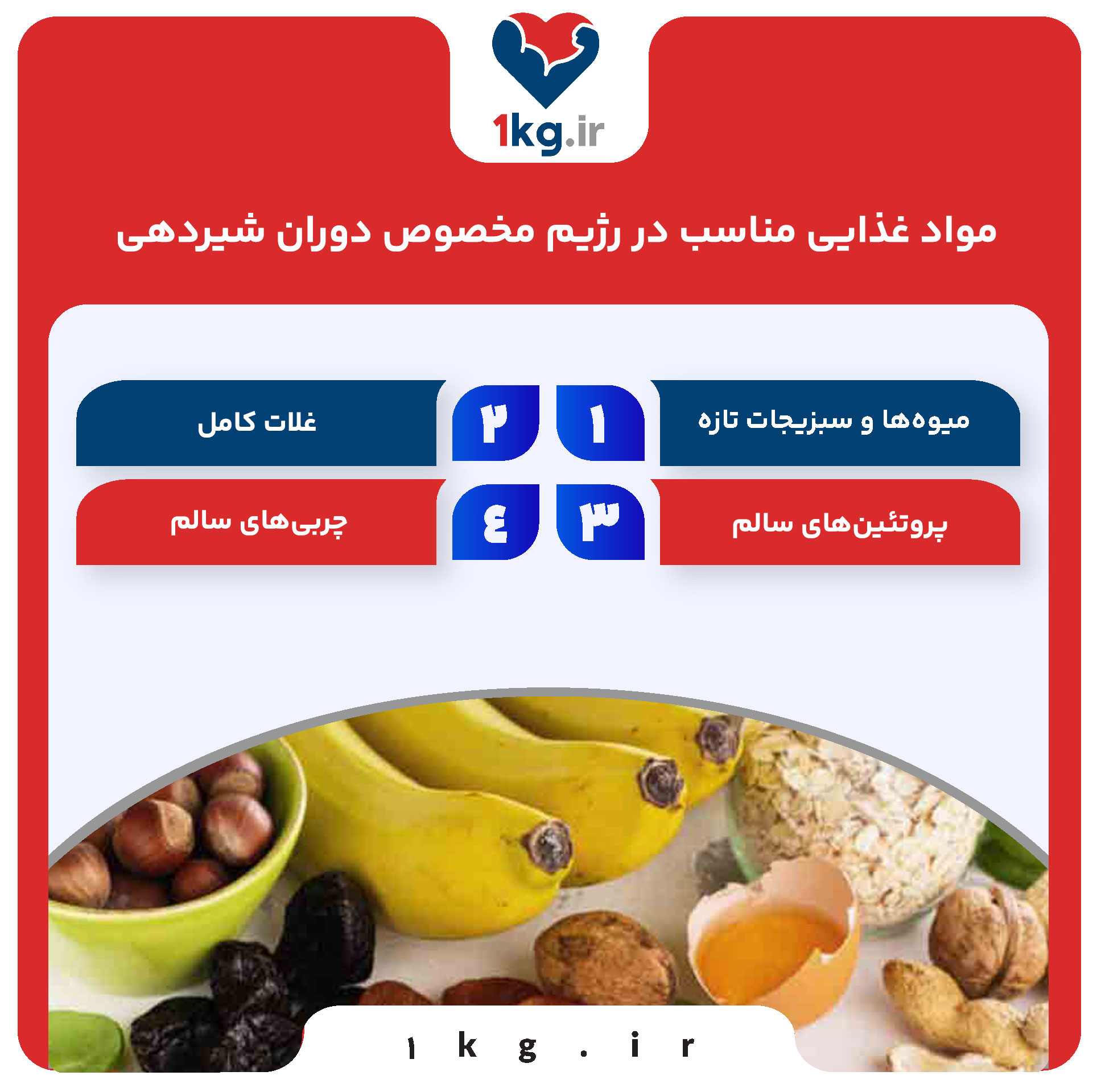 رژیم مخصوص دوران شیردهی بدون کاهش شیر: راهنمای جامع برای مادران شیرده 27 مواد غذایی مناسب در رژیم مخصوص دوران شیردهی بدون کاهش شیر