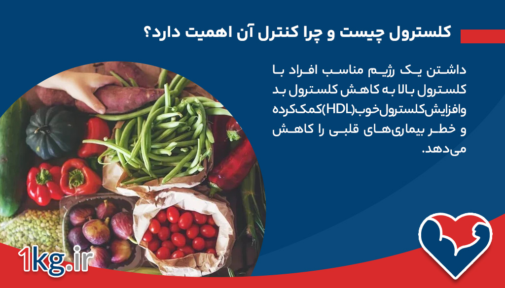 رژیم مناسب افراد با کلسترول بالا+معرفی مواد غذایی 26 کلسترول چیست و چرا کنترل آن اهمیت دارد؟