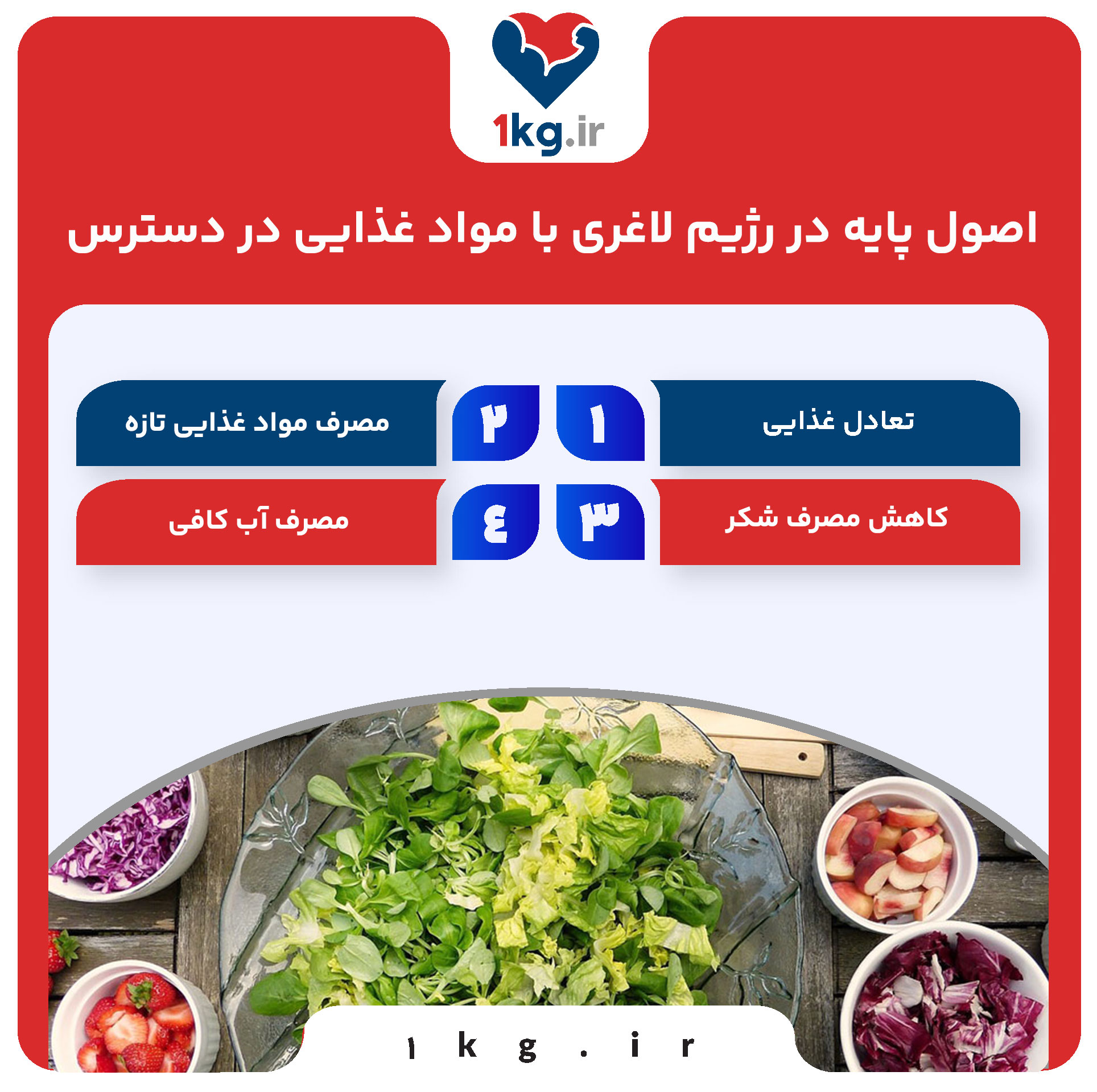 رژیم لاغری با مواد غذایی در دسترس: راهنمایی ساده و کاربردی برای کاهش وزن سالم 27 اصول پایه در رژیم لاغری با مواد غذایی در دسترس