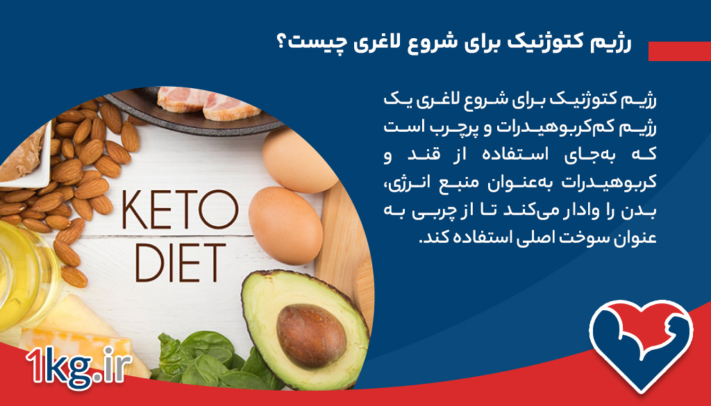رژیم کتوژنیک برای شروع لاغری چیست؟