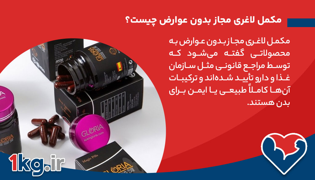 مکمل لاغری مجاز بدون عوارض؛ راهنمای جامع انتخاب و استفاده 26 مکمل لاغری مجاز بدون عوارض چیست؟