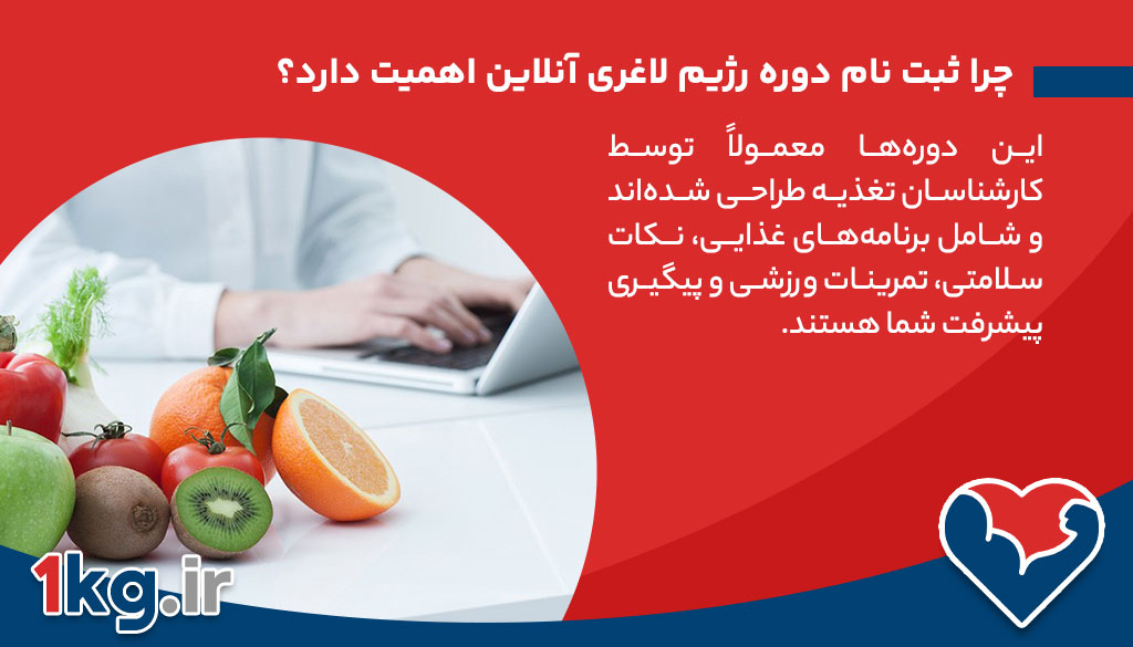 ثبت نام دوره رژیم لاغری آنلاین: راهی مطمئن برای رسیدن به وزن ایدهآل 26 چرا ثبت نام دوره رژیم لاغری آنلاین اهمیت دارد؟