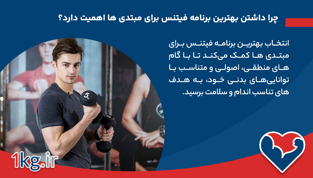 چرا داشتن بهترین برنامه فیتنس برای مبتدی ها اهمیت دارد؟