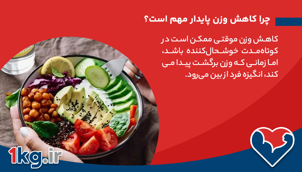 تغذیه مناسب برای کاهش وزن پایدار 26 چرا کاهش وزن پایدار مهم است؟