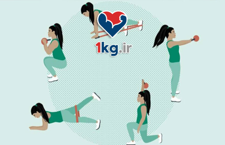 تمرینات مقاومتی برای کاهش چربی شکمی