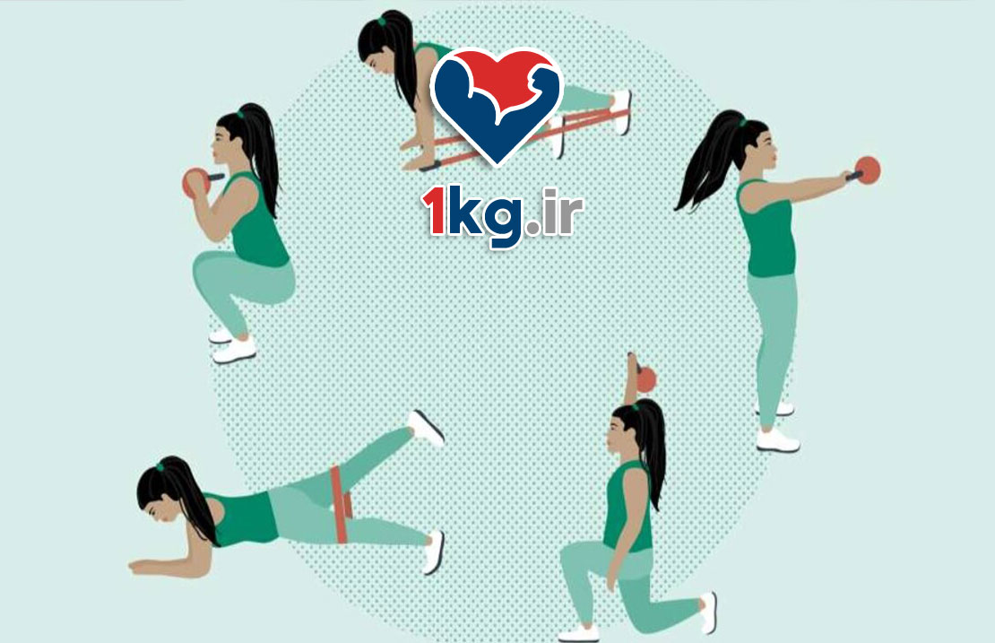 تمرینات مقاومتی برای کاهش چربی شکمی