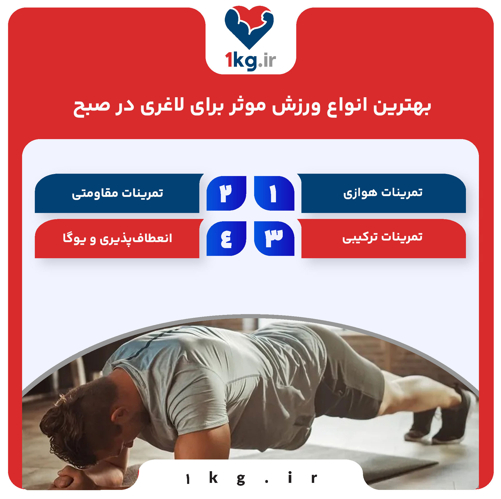 ورزش موثر برای لاغری در صبح: چگونه با انرژی بالا چربی بسوزانیم؟ 27 بهترین انواع ورزش موثر برای لاغری در صبح