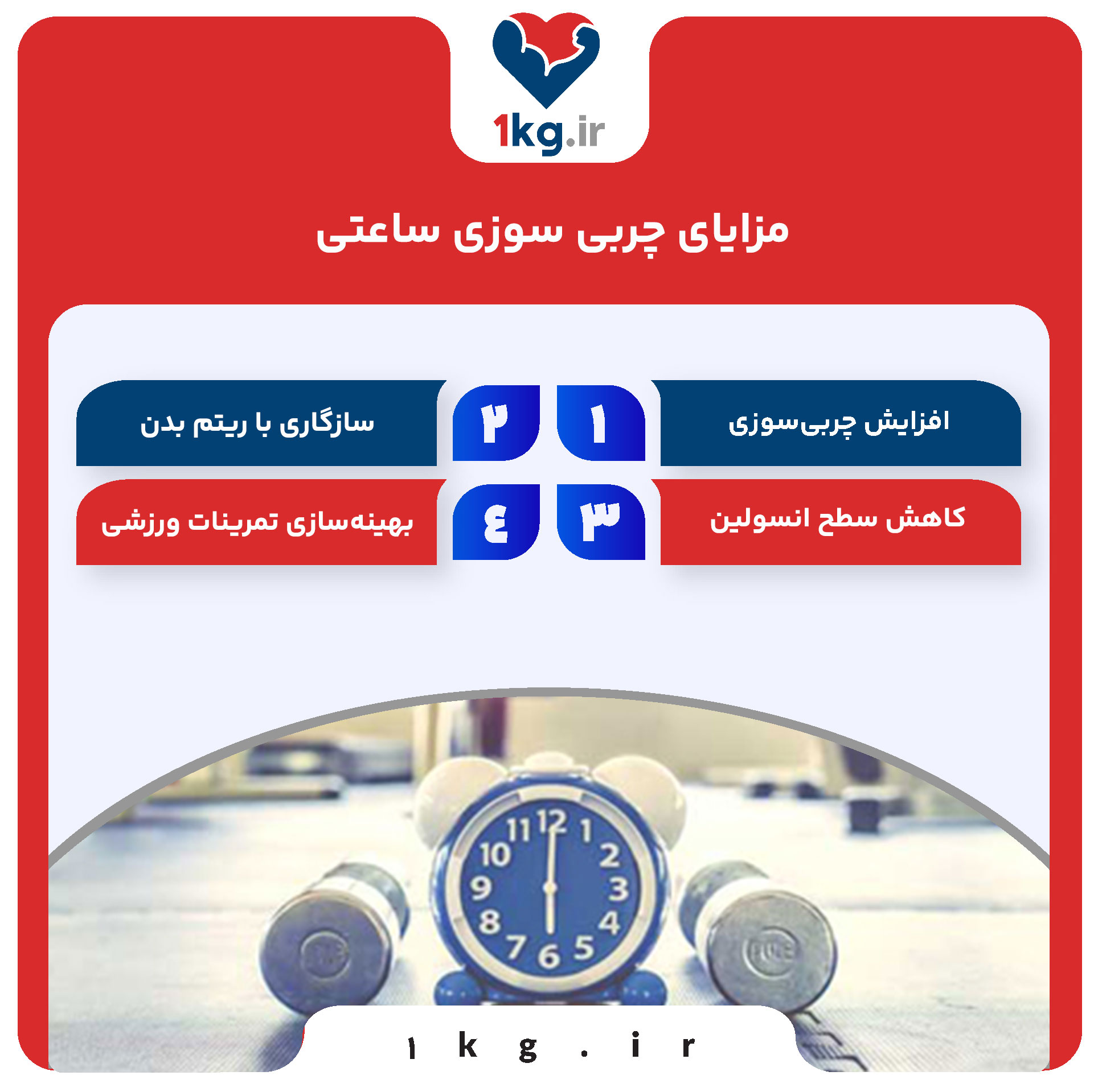 مزایای چربی سوزی ساعتی