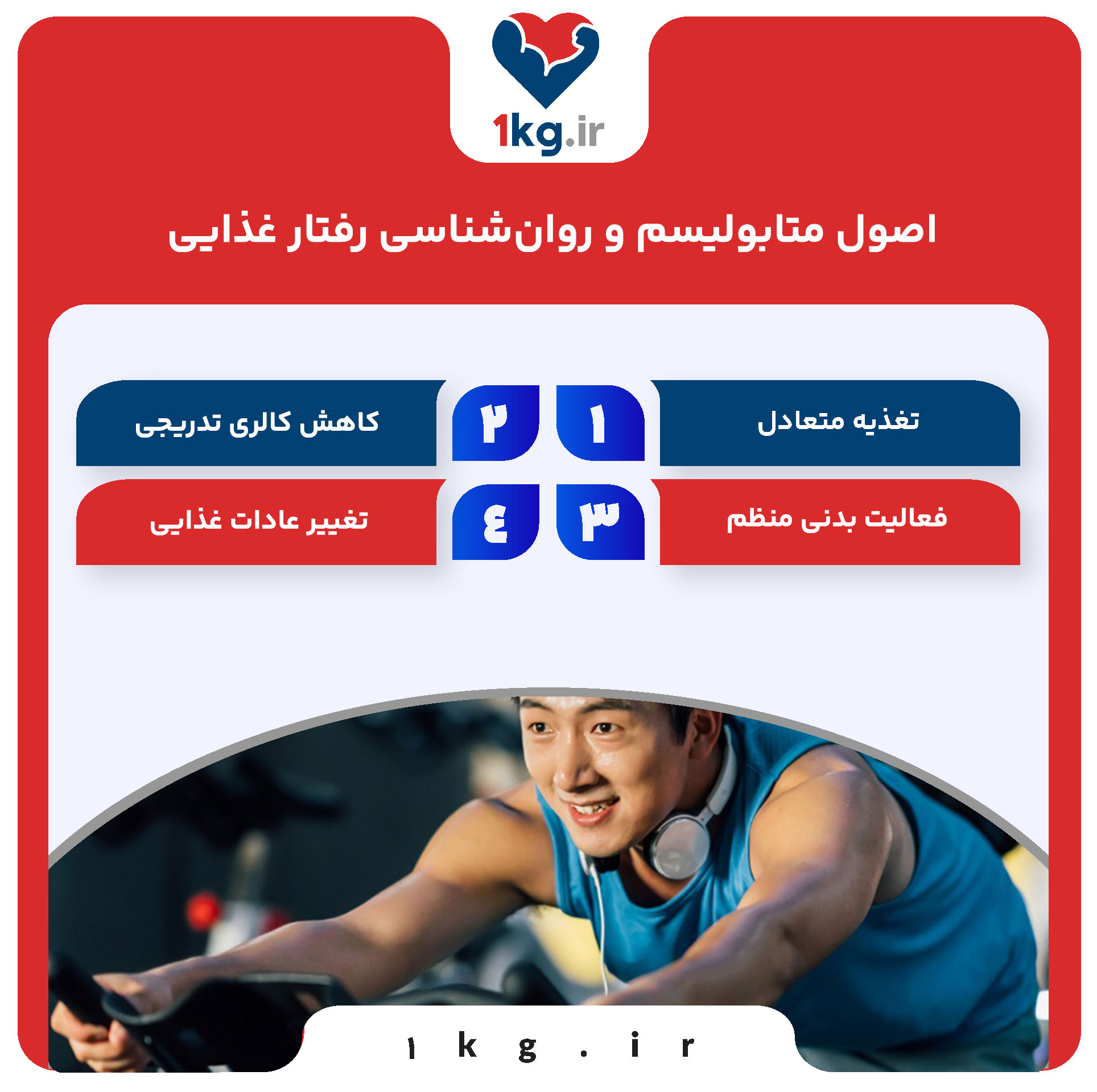 اصول علمی کاهش وزن پایدار بدون رژیم سخت