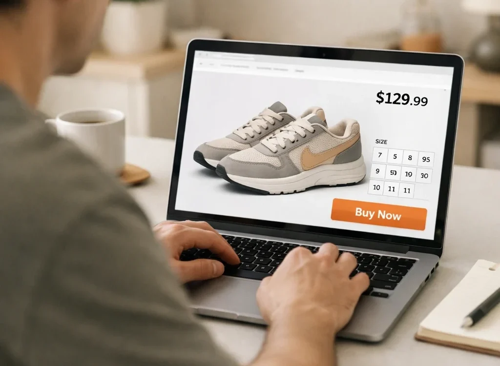 راهنمای انتخاب سایز استاندارد کتونی هنگام خرید آنلاین