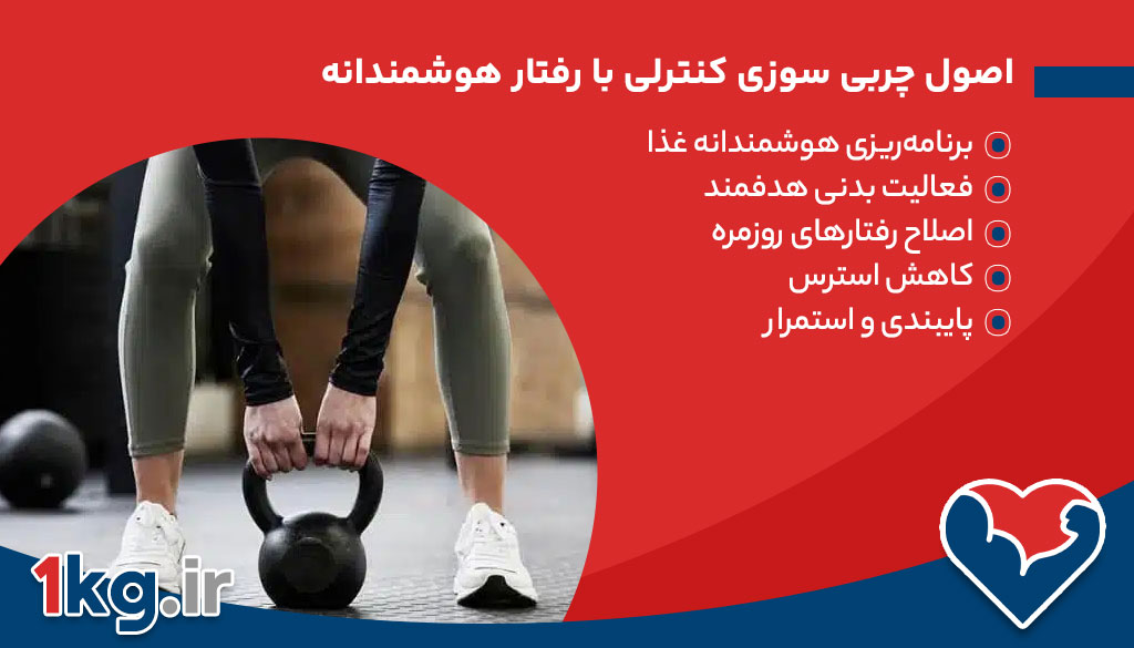 اصول چربی سوزی کنترلی با رفتار هوشمندانه