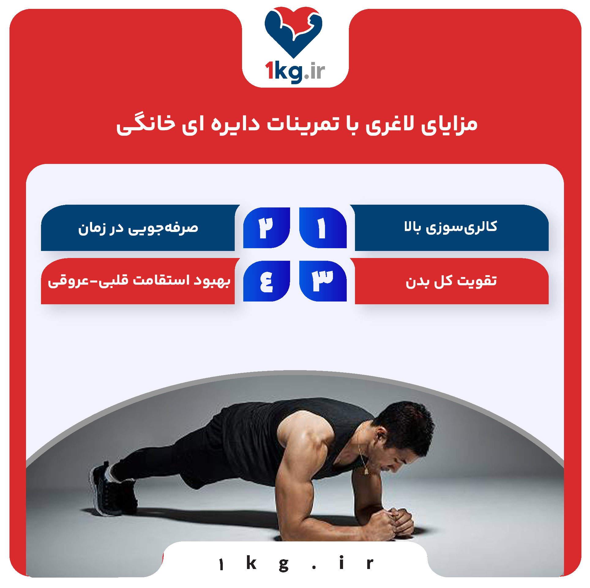 مزایای لاغری با تمرینات دایره ای خانگی