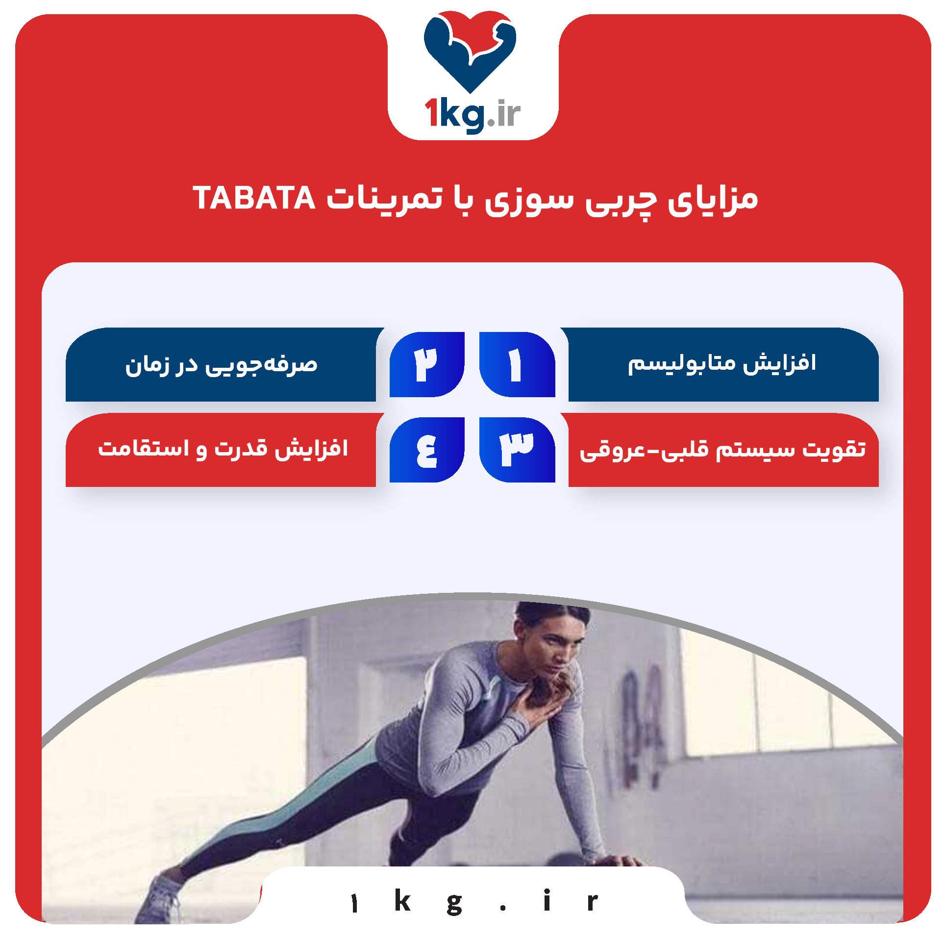 مزایای چربی سوزی با تمرینات Tabata