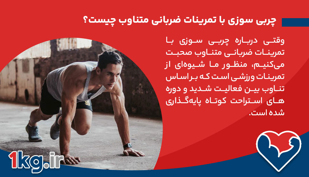 چربی سوزی با تمرینات ضربانی متناوب؛ راهنمای کامل برای نتیجهگیری سریع و پایدار 26 چربی سوزی با تمرینات ضربانی متناوب چیست؟