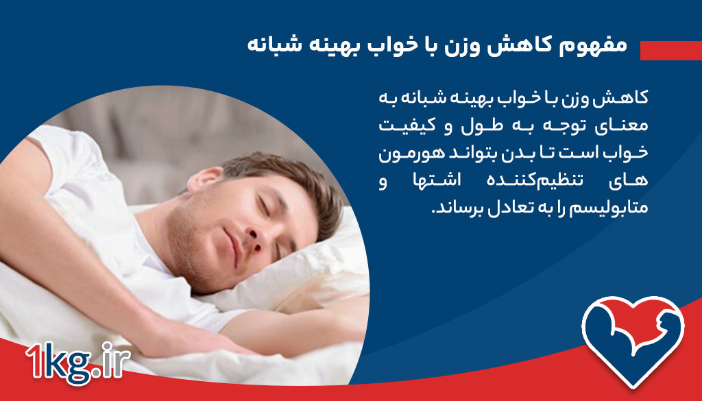مفهوم کاهش وزن با خواب بهینه شبانه